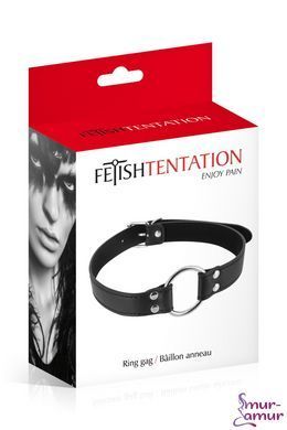 Кляп із кільцем Fetish Tentation Ring Gag фото і опис