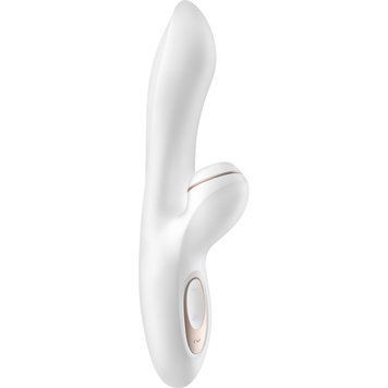 Вакуумный вибратор-кролик Satisfyer Pro Plus G-Spot Rabbit, первый кролик с вакуумом и вибрацией фото и описание