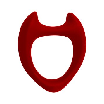 Эрекционное кольцо Wooomy Toro L Red фото и описание