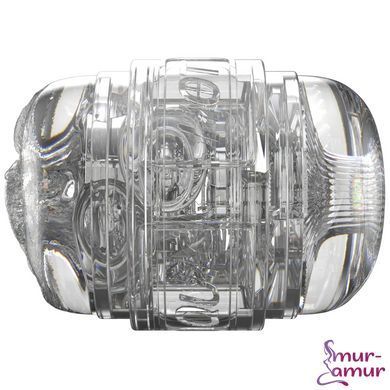 Двосторонній мастурбатор Fleshlight Quickshot Autumn Falls, компактний, зі зліпка вульви та ануса порнозірки фото і опис
