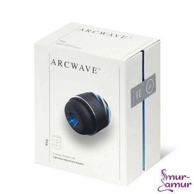 Мастурбатор з регулюванням герметичності Arcwave Voy Compact Stroker, 8 інтенсивностей, наскрізний