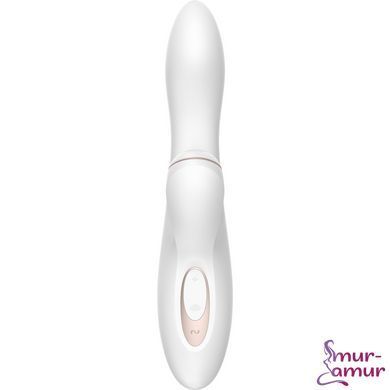 Вакуумный вибратор-кролик Satisfyer Pro Plus G-Spot Rabbit, первый кролик с вакуумом и вибрацией фото и описание