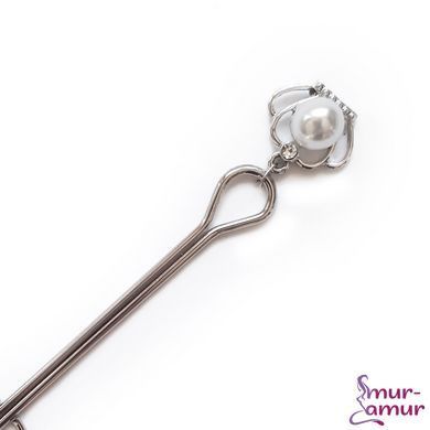 Зажим для клитора Art of Sex - Clit Clamp Royal Pearls