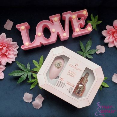 Подарунковий набір HighOnLove & JOPEN: Objects of Desire (краплі для клітора і вібратор з кристалами)