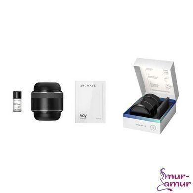Мастурбатор з регулюванням герметичності Arcwave Voy Compact Stroker, 8 інтенсивностей, наскрізний