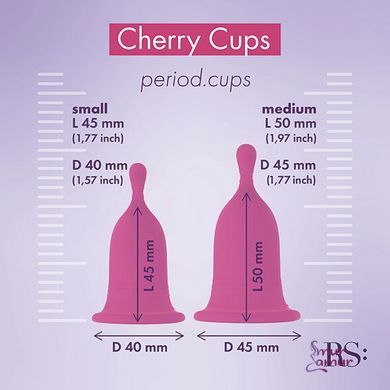Менструальные чаши RIANNE S Femcare - Cherry Cup фото и описание