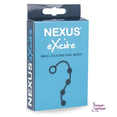 Анальні кульки Nexus Excite Small Anal Beads, силікон, макс. діаметр 2 см фото і опис