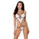 Боди монокини ORIHIME BODY white XXL/XXXL - Passion фото