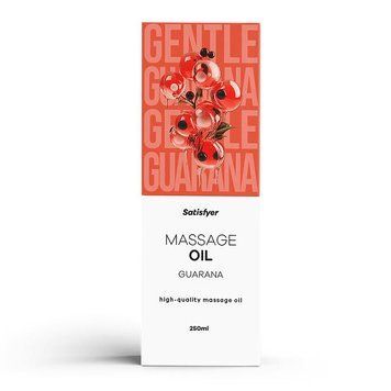 Масажна олія Satisfyer Massage Oil Guarana 250 мл фото і опис
