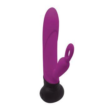 Вибратор с вращением ствола Adrien Lastic Mini Bonnie с петелькой для пальчика фото и описание