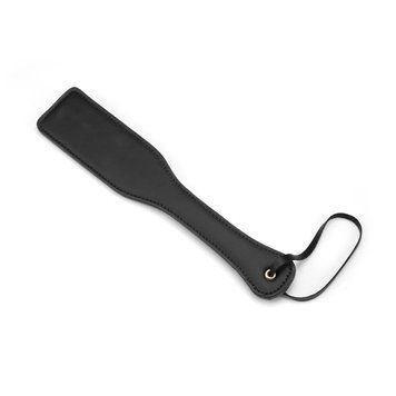 Паддл Liebe Seele Black Organosilicon Paddle, 32 см, экокожа фото и описание