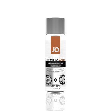 Анальная смазка JO ANAL PREMIUM &mdash; ORIGINAL (60 мл) на силиконовой основе водостойкая фото и описание