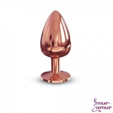 Металева анальна пробка із прикрасою у вигляді кристалу Dorcel - Diamond Plug L