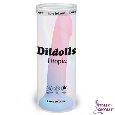 Дилдо с цветным градиентом Love To Love DILDOLLS - UTOPIA XL ультрамягкий