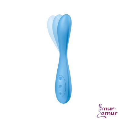 Універсальний смарт-вібратор Satisfyer G-Spot Flex 4+, гнучкий стовбур із фіксацією положення фото і опис