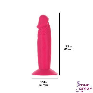 Набір фалоімітаторів ADDICTION Silly Willy 3.3&rdquo; Silicone Dildo, 3 кольори, 12 шт