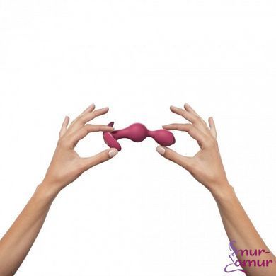 Анальный стимулятор, гибкий с вибрацией Love To Love TWINNY BUD Plum фото и описание