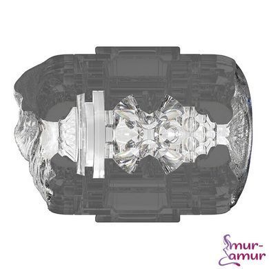 Двосторонній мастурбатор Fleshlight Quickshot Stoya, компактний, наскрізний, зі зліпка вульви та ануса порнозірки фото і опис