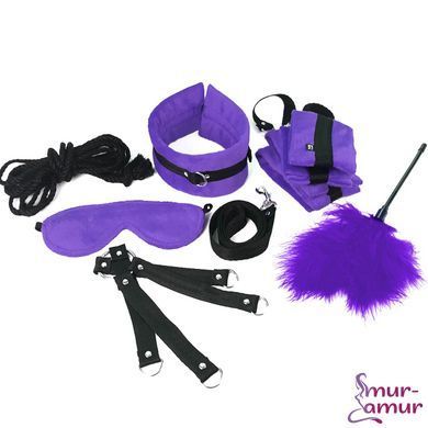 BDSM-набір Art of Sex &ndash; Soft Touch BDSM Set, фіолетовий, 9 предметів фото і опис
