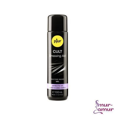 Змазка для латексу та гуми pjur Cult Dressing Aid 100 мл, для полегшення надягання фетиш-вбрання