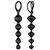 Набір анальних намистин Satisfyer Beads Black, силікон, макс. діаметр 3,3 см та 3,5 см фото і опис