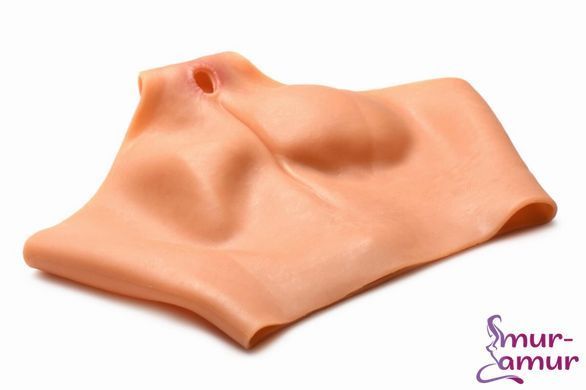 Накладна вагіна Master Series Silicone Vagina + Butt Panties - Large