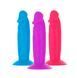 Набір фалоімітаторів ADDICTION Silly Willy 3.3&rdquo; Silicone Dildo, 3 кольори, 12 шт