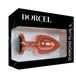 Металева анальна пробка із прикрасою у вигляді кристалу Dorcel - Diamond Plug L