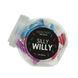 Набір фалоімітаторів ADDICTION Silly Willy 3.3&rdquo; Silicone Dildo, 3 кольори, 12 шт