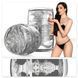 Двосторонній мастурбатор Fleshlight Quickshot Stoya, компактний, наскрізний, зі зліпка вульви та ануса порнозірки фото
