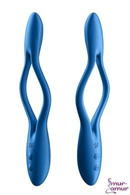 Универсальный гибкий вибратор для пар Satisfyer Elastic Game Dark Blue фото и описание