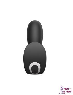 Подвійний смарт-вібратор у трусики Satisfyer Top Secret+ Black фото і опис