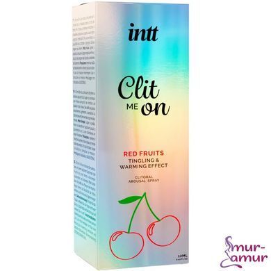 Збуджувальний спрей для клітора Intt Clit Me On Red Fruits Warming Effect 12мл зігріваючий ефект фото і опис