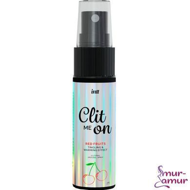 Збуджувальний спрей для клітора Intt Clit Me On Red Fruits Warming Effect 12мл зігріваючий ефект фото і опис