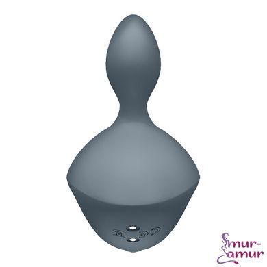 Анальная вибропробка Satisfyer Booty Absolute Beginners 4, для начинающих, вводимая часть 3 см фото и описание