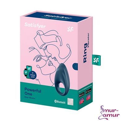 Эрекционное виброкольцо Satisfyer Powerful One фото и описание