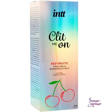 Возбуждающий спрей для клитора Intt Clit Me On Red Fruits Warming Effect 12 мл, согревающий эффект фото и описание