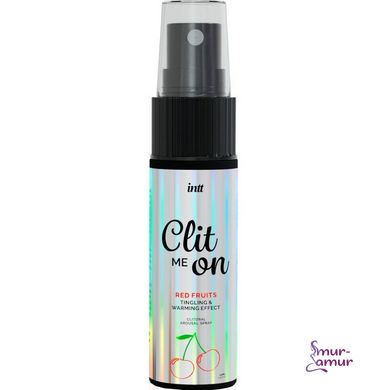 Возбуждающий спрей для клитора Intt Clit Me On Red Fruits Warming Effect 12 мл, согревающий эффект фото и описание