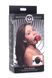 Кляп з трояндою Master Series: Eye-Catching Ball Gag With Rose, чорно-червоний фото