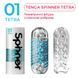 Мастурбатор Tenga Spinner 01 Tetra с упругой стимулирующей спиралью внутри, нежная спираль фото