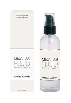Лубрикант на силіконовій основі MixGliss FLUID NATURE (100 мл) без запаху фото і опис