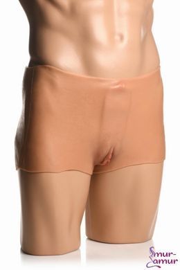 Накладна вагіна Master Series Silicone Vagina + Butt Panties - Medium