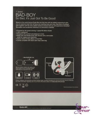 Массажер простаты Rocks Off Bad-Boy Red фото и описание