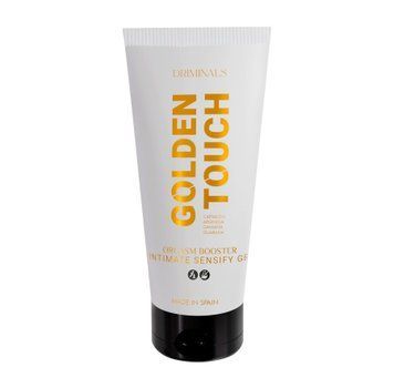 Возбуждающий гель для клитора Driminals Golden Touch Orgasm Booster, 30 мл, разогрев и покалывание фото и описание