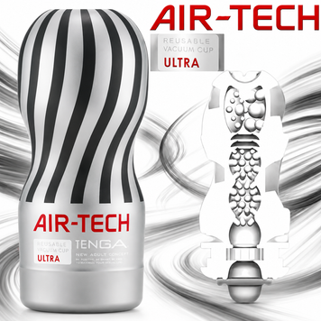 Мастурбатор Tenga Air-Tech Ultra Size, вища аеростимуляція та всмоктувальний ефект фото і опис