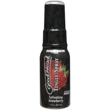 Спрей для минета Doc Johnson GoodHead Tingle Spray – Strawberry (29 мл) со стимулирующим эффектом фото и описание