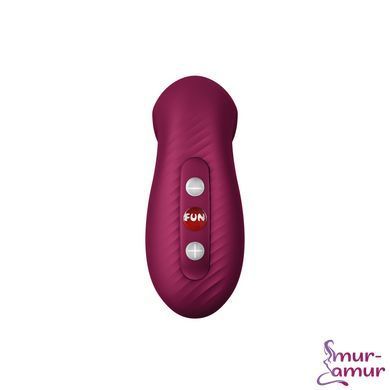 Вакуумный стимулятор Fun Factory Desire Wine Red, 11 режимов работы, перезаряжаемый фото и описание