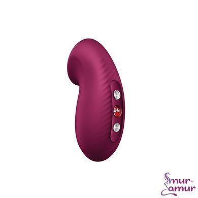 Вакуумный стимулятор Fun Factory Desire Wine Red, 11 режимов работы, перезаряжаемый фото и описание