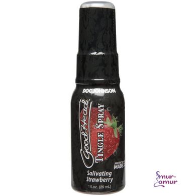 Спрей для мінету Doc Johnson GoodHead Tingle Spray - Strawberry (29 мл) із стимулюючим ефектом фото і опис