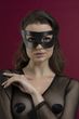 Маска на лицо Feral Feelings - Mistery Mask, натуральная кожа, черная фото и описание